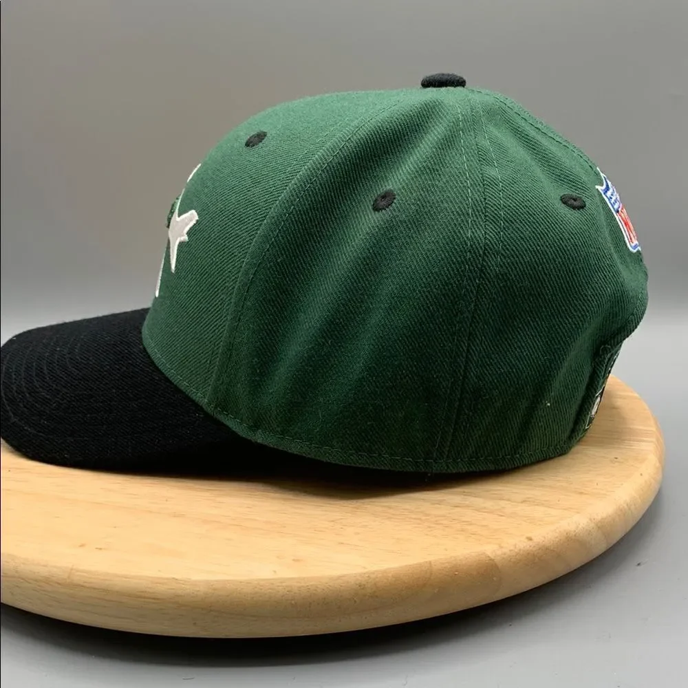 Unisex OSFM | New York Jets Vintage 6-Panel Strapback Cap | Green White
